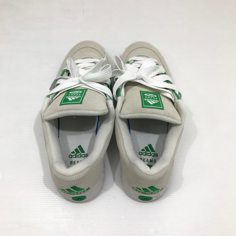 【中古品】【メンズ】 ADIDAS アディダス × BODEGA ボデガ × BEAMS ビームス ADIMATIC OFF WHITE GREEN HR0776 アディマティック スニーカー 靴 161-260925-rt-03-tagh サイズ：28cm US10 カラー：ホワイト/ベージュ 万代Net店