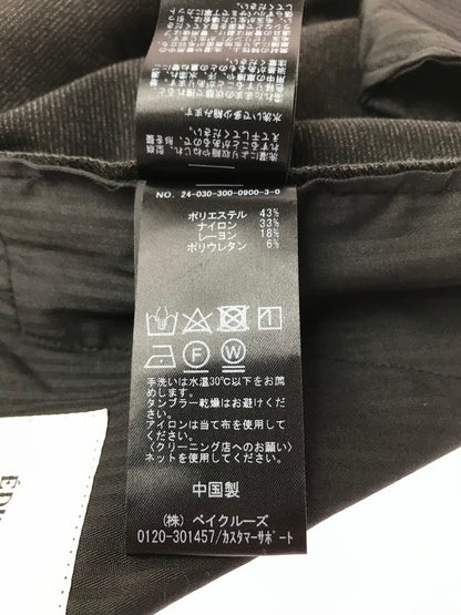 【中古美品】【メンズ】 EDIFICE エディフィス EASY SLACKS PANTS 24-030-300-0900-3-0 イージー スラックスパンツ ボトムス 158-261005-na-11-tagh サイズ：XXL カラー：チャコール系 万代Net店
