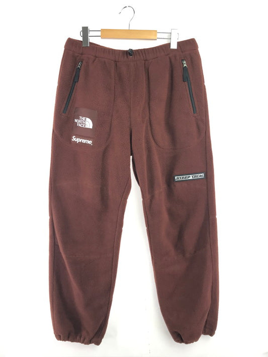 【中古品】【メンズ】 SUPREME シュプリーム×THE NORTH FACE ザ・ノースフェイス 22AW STEEP TECH FLEECE PANT NB52209I スティープテック フリースパンツ 149-261006-na-11-tagh サイズ：L カラー：ブラウン 万代Net店