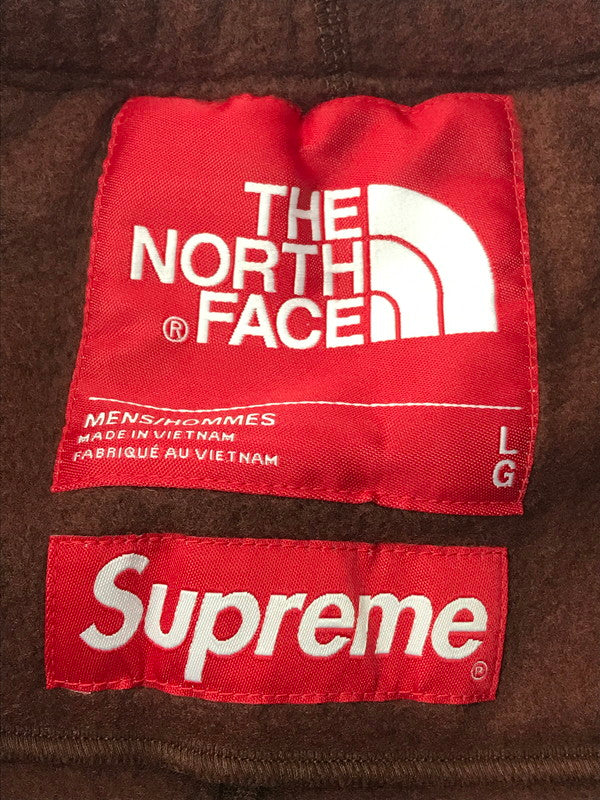 【中古品】【メンズ】 SUPREME シュプリーム×THE NORTH FACE ザ・ノースフェイス 22AW STEEP TECH FLEECE PANT NB52209I スティープテック フリースパンツ 149-261006-na-11-tagh サイズ：L カラー：ブラウン 万代Net店