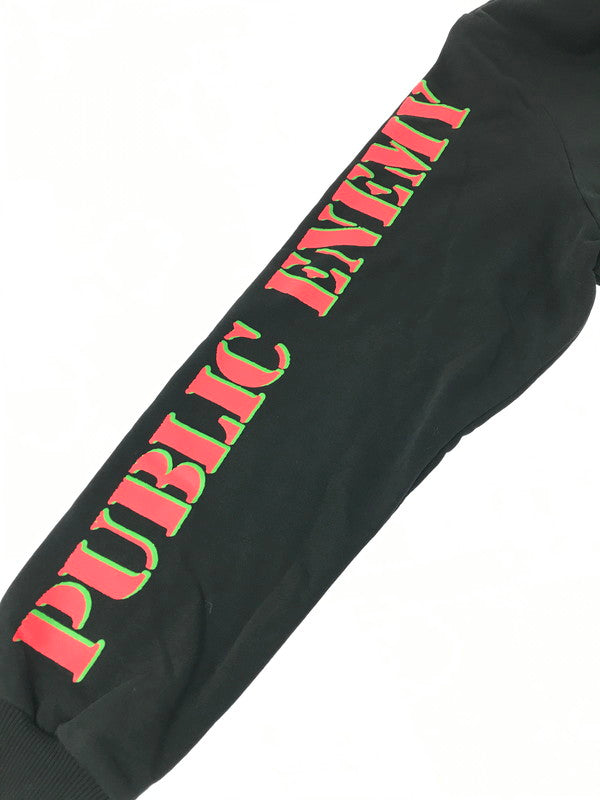【中古品】【メンズ】 PUMA プーマ × PUBLIC ENEMY パブリック エネミー HOODIE BLACK 583720-01 パーカー トップス 148-260924-rt-14-tagh サイズ：XL カラー：ブラック 万代Net店