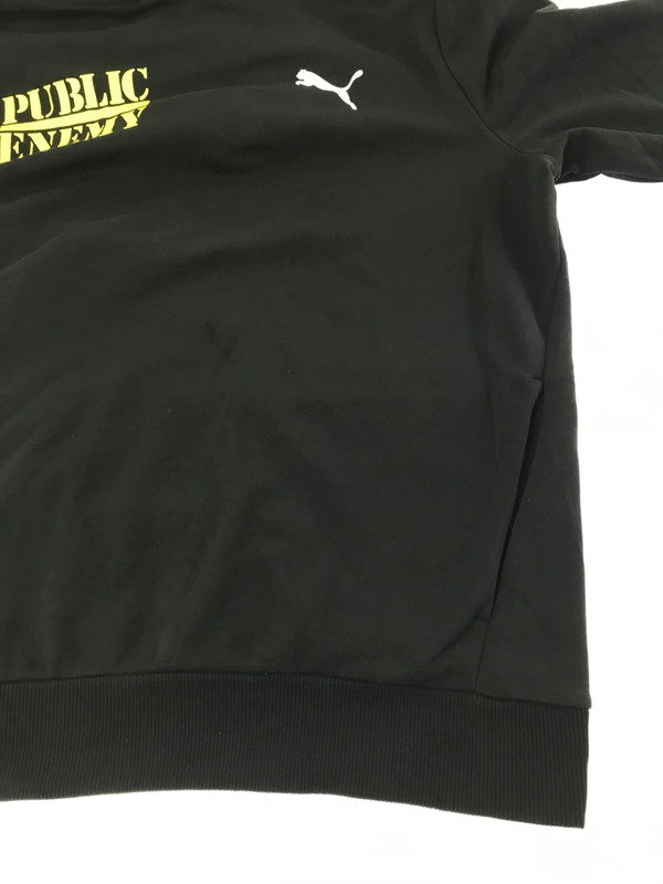 【中古品】【メンズ】 PUMA プーマ × PUBLIC ENEMY パブリック エネミー HOODIE BLACK 583720-01 パーカー トップス 148-260924-rt-14-tagh サイズ：XL カラー：ブラック 万代Net店