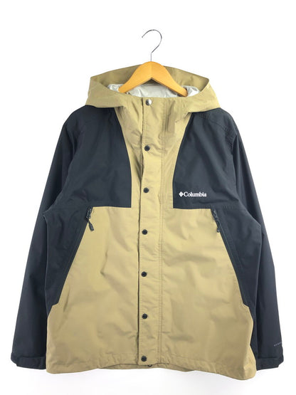 【中古品】【メンズ】 COLUMBIA コロンビア STEWART TRAIL JACKET PM0760 ステュアート トレイル ジャケット ライトアウター 144-260926-rt-27-tagh サイズ：L カラー：ベージュ/ブラック 万代Net店