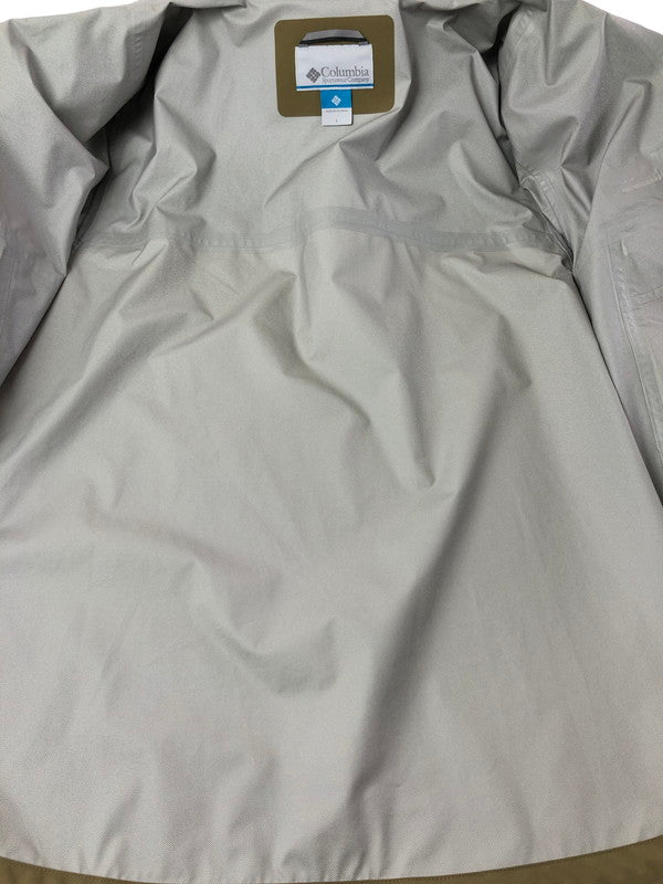 【中古品】【メンズ】 COLUMBIA コロンビア STEWART TRAIL JACKET PM0760 ステュアート トレイル ジャケット ライトアウター 144-260926-rt-27-tagh サイズ：L カラー：ベージュ/ブラック 万代Net店