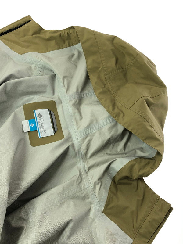 【中古品】【メンズ】 COLUMBIA コロンビア STEWART TRAIL JACKET PM0760 ステュアート トレイル ジャケット ライトアウター 144-260926-rt-27-tagh サイズ：L カラー：ベージュ/ブラック 万代Net店