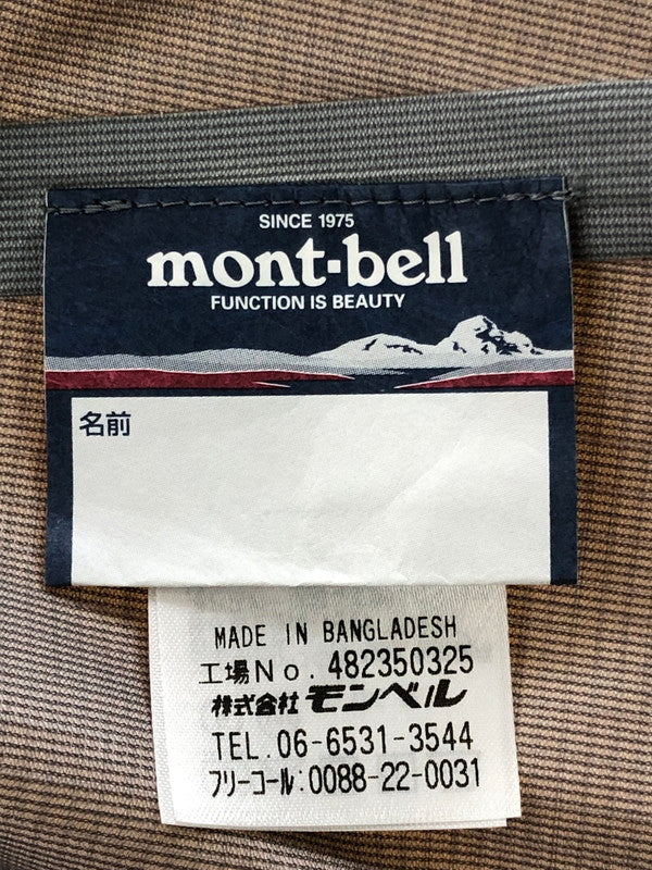 【中古品】【メンズ】 MONT-BELL モンベル THUNDER PASS JACKET BROWN 1128635 サンダー パス ジャケット アウター 144-260926-rt-25-tagh サイズ：L カラー：ブラウン 万代Net店
