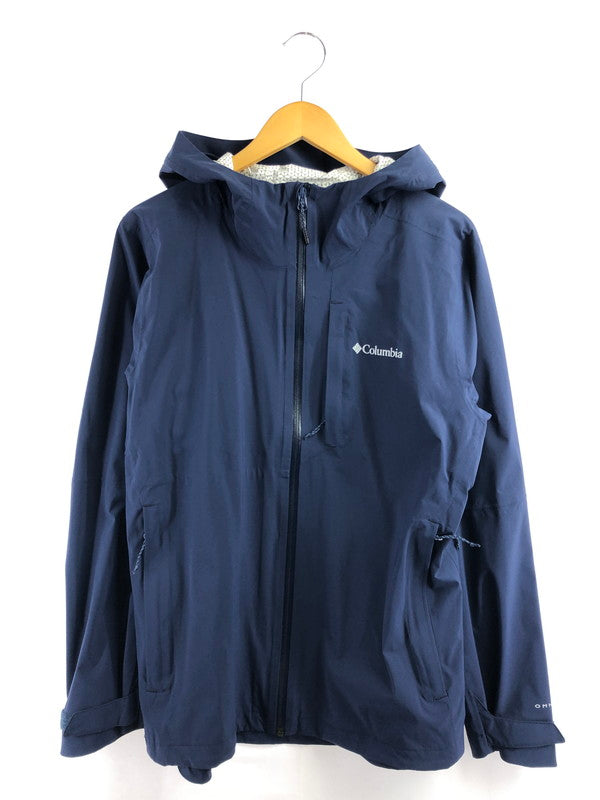【中古品】【メンズ】 COLUMBIA コロンビア AMPLI-DRY SHELL JACKET EE1341 アンプライ ドライ シェル ジャケット ライトアウター 144-260926-rt-26-tagh サイズ：L カラー：ネイビー 万代Net店