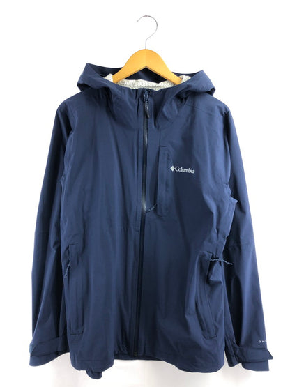 【中古品】【メンズ】 COLUMBIA コロンビア AMPLI-DRY SHELL JACKET EE1341 アンプライ ドライ シェル ジャケット ライトアウター 144-260926-rt-26-tagh サイズ：L カラー：ネイビー 万代Net店
