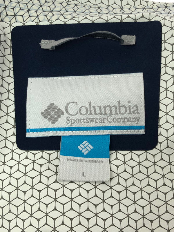 【中古品】【メンズ】 COLUMBIA コロンビア AMPLI-DRY SHELL JACKET EE1341 アンプライ ドライ シェル ジャケット ライトアウター 144-260926-rt-26-tagh サイズ：L カラー：ネイビー 万代Net店