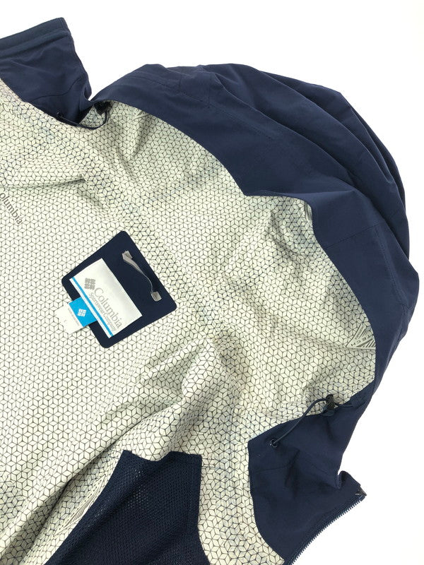 【中古品】【メンズ】 COLUMBIA コロンビア AMPLI-DRY SHELL JACKET EE1341 アンプライ ドライ シェル ジャケット ライトアウター 144-260926-rt-26-tagh サイズ：L カラー：ネイビー 万代Net店