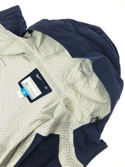 【中古品】【メンズ】 COLUMBIA コロンビア AMPLI-DRY SHELL JACKET EE1341 アンプライ ドライ シェル ジャケット ライトアウター 144-260926-rt-26-tagh サイズ：L カラー：ネイビー 万代Net店