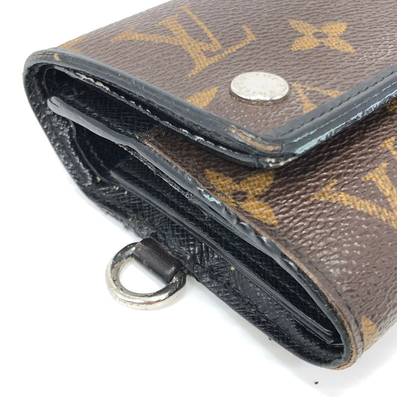 【現状渡し品】【メンズ】 LOUIS VUITTON ルイ・ヴィトン モノグラム マカサー コンパクトウォレット M60167 三つ折り財布 179-261007-na-18-tagh カラー：モノグラム 万代Net店