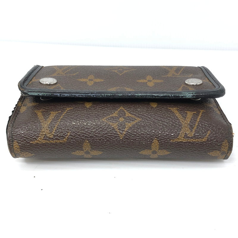 【現状渡し品】【メンズ】 LOUIS VUITTON ルイ・ヴィトン モノグラム マカサー コンパクトウォレット M60167 三つ折り財布 179-261007-na-18-tagh カラー：モノグラム 万代Net店