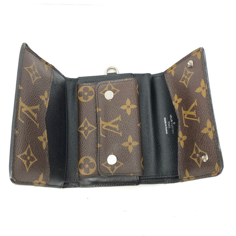 【現状渡し品】【メンズ】 LOUIS VUITTON ルイ・ヴィトン モノグラム マカサー コンパクトウォレット M60167 三つ折り財布 179-261007-na-18-tagh カラー：モノグラム 万代Net店