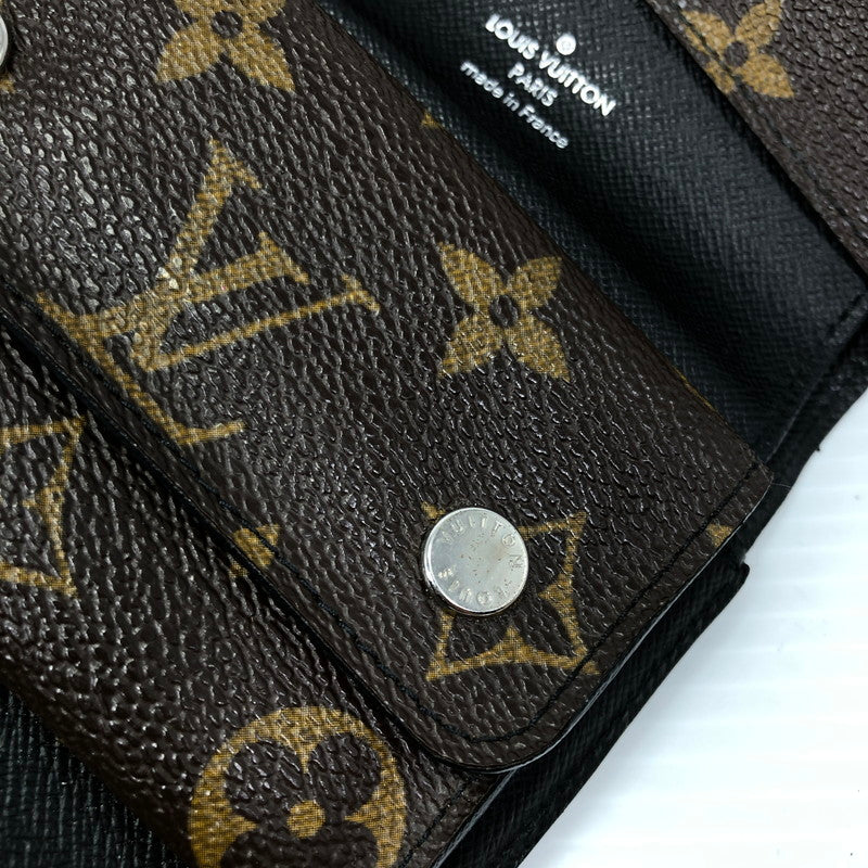 【現状渡し品】【メンズ】 LOUIS VUITTON ルイ・ヴィトン モノグラム マカサー コンパクトウォレット M60167 三つ折り財布 179-261007-na-18-tagh カラー：モノグラム 万代Net店