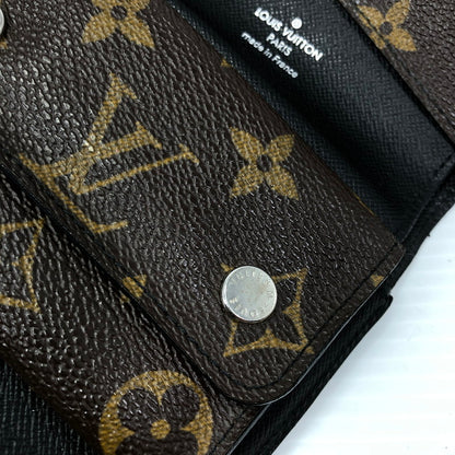 【現状渡し品】【メンズ】 LOUIS VUITTON ルイ・ヴィトン モノグラム マカサー コンパクトウォレット M60167 三つ折り財布 179-261007-na-18-tagh カラー：モノグラム 万代Net店