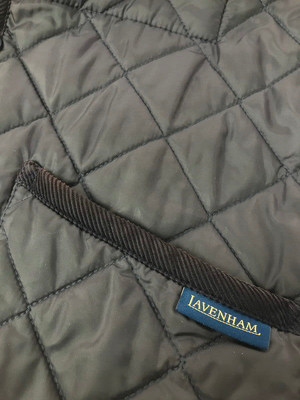 【中古品】【メンズ】 LAVENHAM ラベンハム QUILTING JACKET NAVY LHV-20-BP 英国製 キルティング ジャケット アウター 144-260924-rt-37-tagh サイズ：M カラー：ネイビー 万代Net店