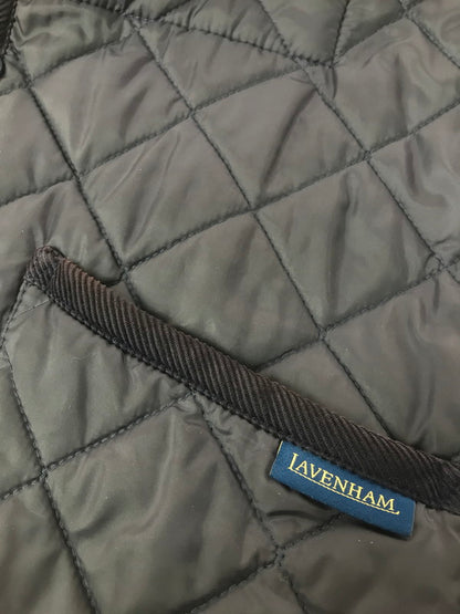 【中古品】【メンズ】 LAVENHAM ラベンハム QUILTING JACKET NAVY LHV-20-BP 英国製 キルティング ジャケット アウター 144-260924-rt-37-tagh サイズ：M カラー：ネイビー 万代Net店