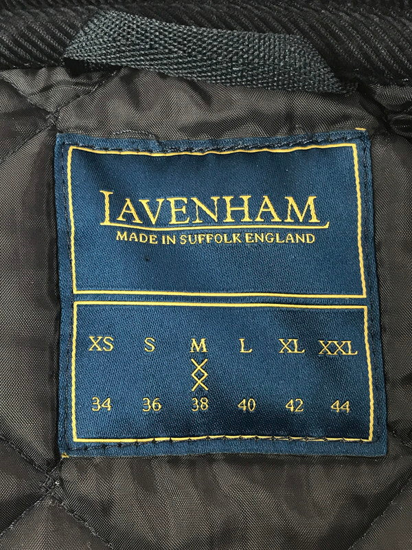 【中古品】【メンズ】 LAVENHAM ラベンハム QUILTING JACKET NAVY LHV-20-BP 英国製 キルティング ジャケット アウター 144-260924-rt-37-tagh サイズ：M カラー：ネイビー 万代Net店