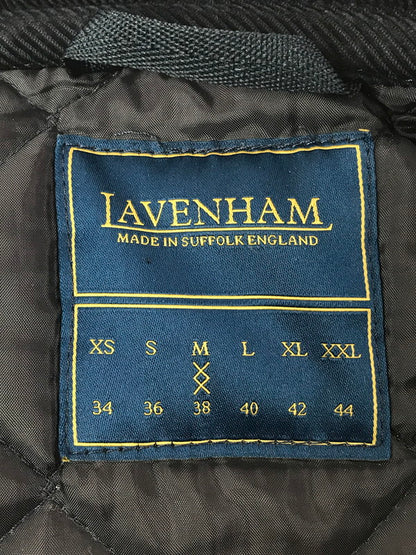 【中古品】【メンズ】 LAVENHAM ラベンハム QUILTING JACKET NAVY LHV-20-BP 英国製 キルティング ジャケット アウター 144-260924-rt-37-tagh サイズ：M カラー：ネイビー 万代Net店