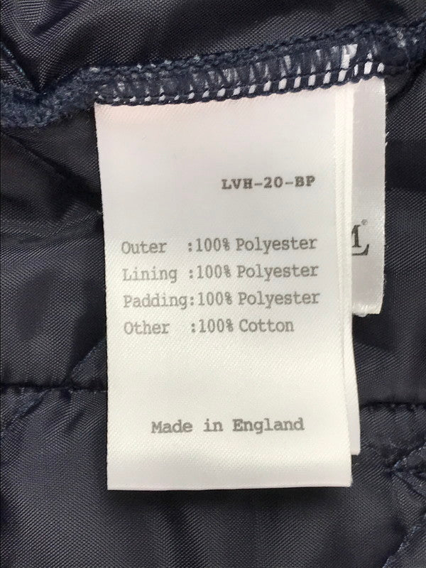 【中古品】【メンズ】 LAVENHAM ラベンハム QUILTING JACKET NAVY LHV-20-BP 英国製 キルティング ジャケット アウター 144-260924-rt-37-tagh サイズ：M カラー：ネイビー 万代Net店