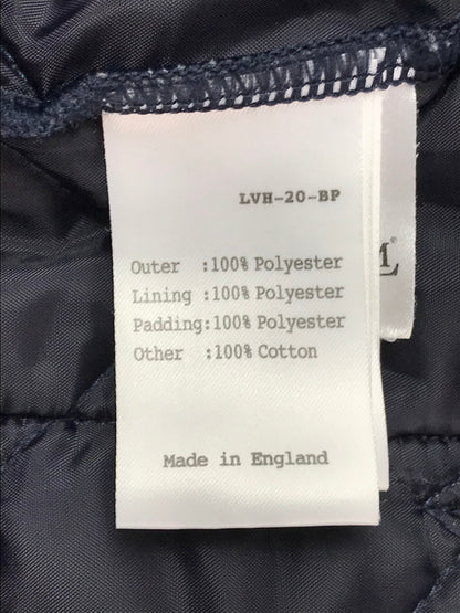 【中古品】【メンズ】 LAVENHAM ラベンハム QUILTING JACKET NAVY LHV-20-BP 英国製 キルティング ジャケット アウター 144-260924-rt-37-tagh サイズ：M カラー：ネイビー 万代Net店