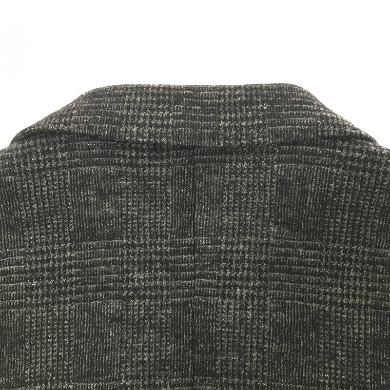 【中古品】【メンズ】 TOMORROWLAND トゥモローランド WOOL TAILORED JACKET CHECK GRAY 61-07-25-07501 ウール テーラード ジャケット ライトアウター 147-260924-rt-35-tagh サイズ：46 カラー：グレー 万代Net店