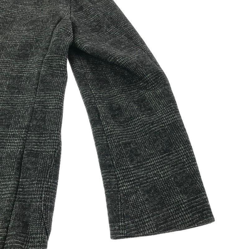 【中古品】【メンズ】 TOMORROWLAND トゥモローランド WOOL TAILORED JACKET CHECK GRAY 61-07-25-07501 ウール テーラード ジャケット ライトアウター 147-260924-rt-35-tagh サイズ：46 カラー：グレー 万代Net店