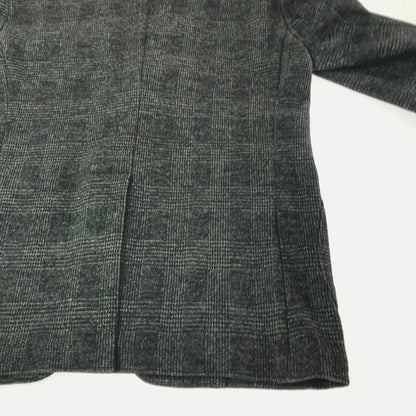 【中古品】【メンズ】 TOMORROWLAND トゥモローランド WOOL TAILORED JACKET CHECK GRAY 61-07-25-07501 ウール テーラード ジャケット ライトアウター 147-260924-rt-35-tagh サイズ：46 カラー：グレー 万代Net店