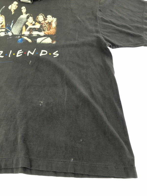 【中古美品】【メンズ】 SAINT MICHAEL セント マイケル × FRIENDS フレンズ 25SS FRD S/S TEE CHARCOAL SM-HR8-0000-C56 ショートスリーブ Tシャツ トップス 142-260924-rt-05-tagh サイズ：XXL カラー：チャコール 万代Net店