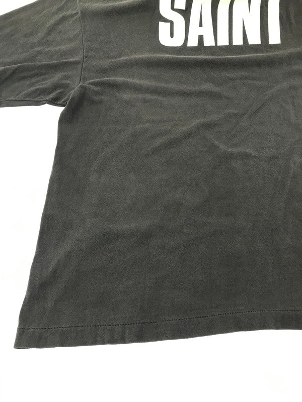 【中古美品】【メンズ】 SAINT MICHAEL セント マイケル × FRIENDS フレンズ 25SS FRD S/S TEE CHARCOAL SM-HR8-0000-C56 ショートスリーブ Tシャツ トップス 142-260924-rt-05-tagh サイズ：XXL カラー：チャコール 万代Net店