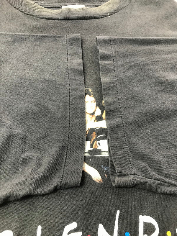 【中古美品】【メンズ】 SAINT MICHAEL セント マイケル × FRIENDS フレンズ 25SS FRD S/S TEE CHARCOAL SM-HR8-0000-C56 ショートスリーブ Tシャツ トップス 142-260924-rt-05-tagh サイズ：XXL カラー：チャコール 万代Net店