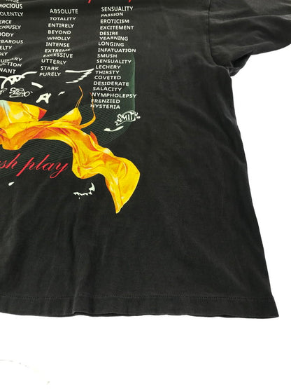 【中古美品】【メンズ】 SAINT MICHAEL セント マイケル × AEROSMITH エアロスミス 26SS AS SS T-SHIRT BLACK SM-MK8-0000-C25 ショートスリーブ Tシャツ 142-260924-rt-04-tagh サイズ：XXL カラー：ブラック 万代Net店
