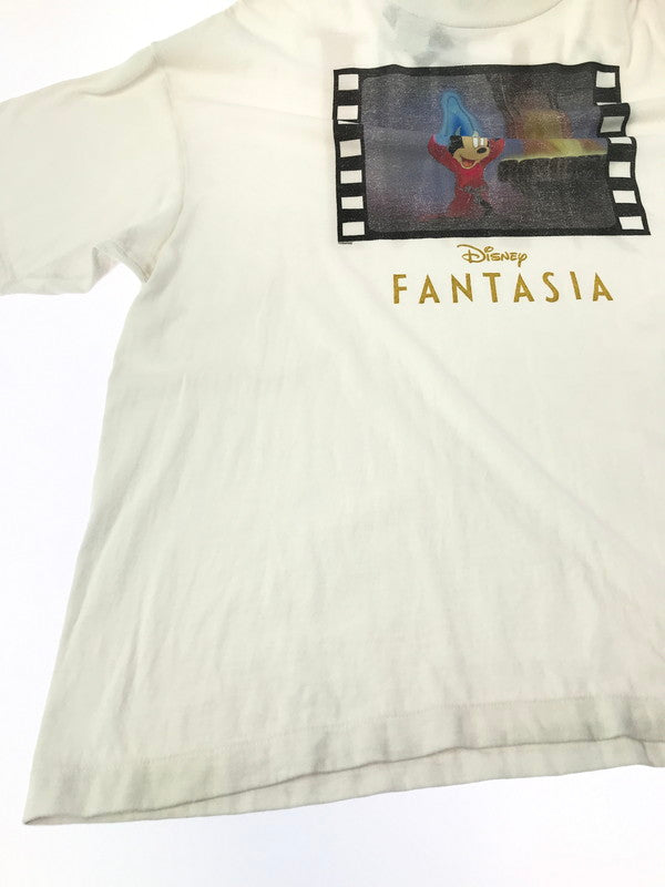【中古美品】【メンズ】 SAINT MICHAEL セント マイケル × DISNEY ディズニー 26AW SS T-SHIRT FANTASIA SM-MK1-0000-C86 ファンタジスタ 半袖Tシャツ 142-260924-rt-03-tagh サイズ：XXL カラー：ホワイト 万代Net店