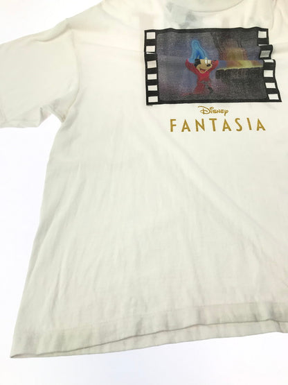 【中古美品】【メンズ】 SAINT MICHAEL セント マイケル × DISNEY ディズニー 26AW SS T-SHIRT FANTASIA SM-MK1-0000-C86 ファンタジスタ 半袖Tシャツ 142-260924-rt-03-tagh サイズ：XXL カラー：ホワイト 万代Net店