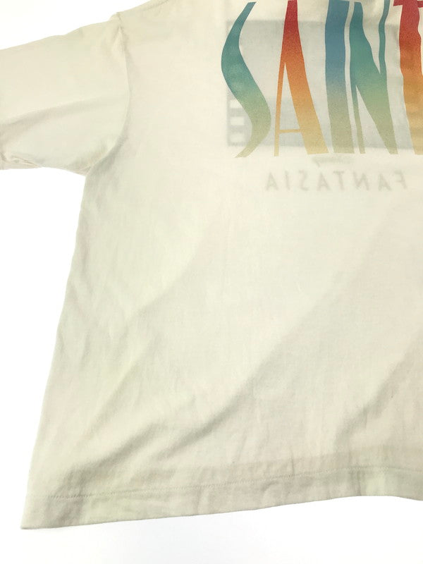 【中古美品】【メンズ】 SAINT MICHAEL セント マイケル × DISNEY ディズニー 26AW SS T-SHIRT FANTASIA SM-MK1-0000-C86 ファンタジスタ 半袖Tシャツ 142-260924-rt-03-tagh サイズ：XXL カラー：ホワイト 万代Net店