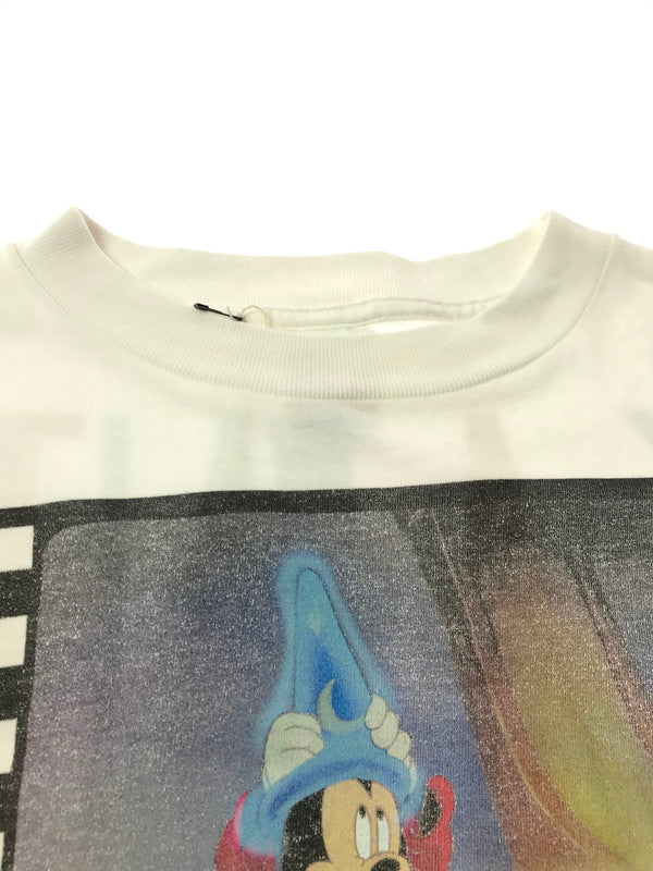 【中古美品】【メンズ】 SAINT MICHAEL セント マイケル × DISNEY ディズニー 26AW SS T-SHIRT FANTASIA SM-MK1-0000-C86 ファンタジスタ 半袖Tシャツ 142-260924-rt-03-tagh サイズ：XXL カラー：ホワイト 万代Net店