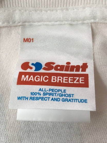 【中古美品】【メンズ】 SAINT MICHAEL セント マイケル × DISNEY ディズニー 26AW SS T-SHIRT FANTASIA SM-MK1-0000-C86 ファンタジスタ 半袖Tシャツ 142-260924-rt-03-tagh サイズ：XXL カラー：ホワイト 万代Net店