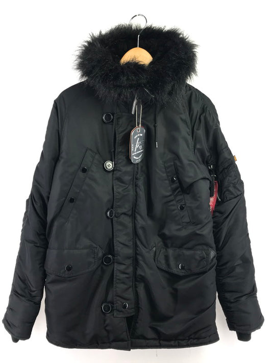 【中古品】【メンズ】 ALPHA INDUSTRIES アルファ インダストリーズ N-3B FLIGHT JACKET 20094-7201 フライトジャケット アウター 145-261006-na-15-tagh サイズ：S カラー：ブラック 万代Net店