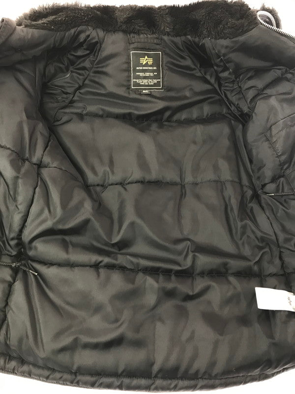 【中古品】【メンズ】 ALPHA INDUSTRIES アルファ インダストリーズ N-3B FLIGHT JACKET 20094-7201 フライトジャケット アウター 145-261006-na-15-tagh サイズ：S カラー：ブラック 万代Net店