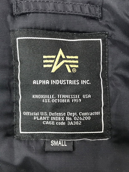 【中古品】【メンズ】 ALPHA INDUSTRIES アルファ インダストリーズ N-3B FLIGHT JACKET 20094-7201 フライトジャケット アウター 145-261006-na-15-tagh サイズ：S カラー：ブラック 万代Net店