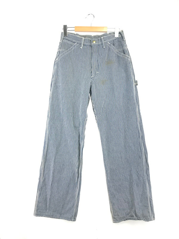 【現状渡し品】【メンズ】 LEE リー HICKORY DENIM PAINTER PANTS 0288 ヒッコリー デニム ペインターパンツ 157-261009-ty-02-tagh サイズ：29×33 カラー：ブルー 万代Net店