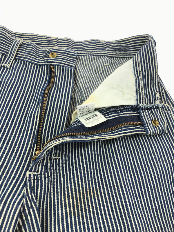 【現状渡し品】【メンズ】 LEE リー HICKORY DENIM PAINTER PANTS 0288 ヒッコリー デニム ペインターパンツ 157-261009-ty-02-tagh サイズ：29×33 カラー：ブルー 万代Net店