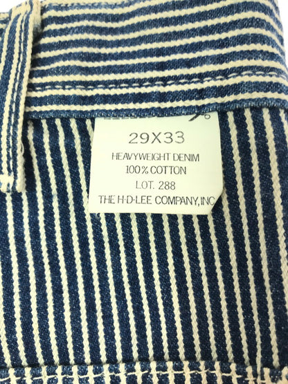 【現状渡し品】【メンズ】 LEE リー HICKORY DENIM PAINTER PANTS 0288 ヒッコリー デニム ペインターパンツ 157-261009-ty-02-tagh サイズ：29×33 カラー：ブルー 万代Net店