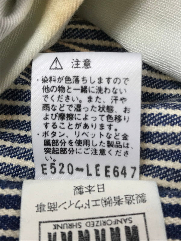 【現状渡し品】【メンズ】 LEE リー HICKORY DENIM PAINTER PANTS 0288 ヒッコリー デニム ペインターパンツ 157-261009-ty-02-tagh サイズ：29×33 カラー：ブルー 万代Net店