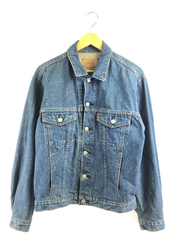 【中古品】【メンズ】 LEVI'S リーバイス 80's DENIM TRACKER JACKET 70649-0217 刻印J02 80年代 デニム トラッカー ジャケット 日本製 ヴィンテージ 146-260926-rt-23-tagh サイズ：M カラー：インディゴ 万代Net店