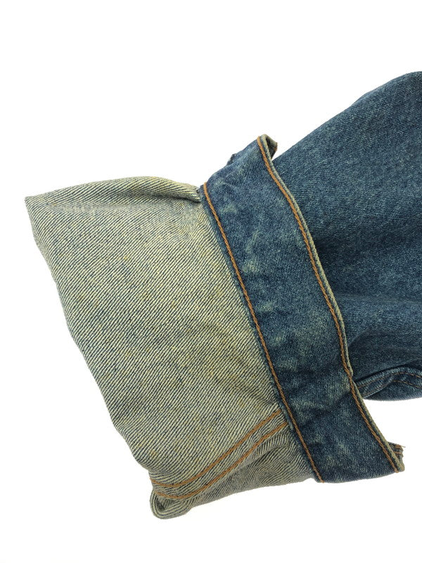 【中古品】【メンズ】 LEVI'S リーバイス 80's DENIM TRACKER JACKET 70649-0217 刻印J02 80年代 デニム トラッカー ジャケット 日本製 ヴィンテージ 146-260926-rt-23-tagh サイズ：M カラー：インディゴ 万代Net店