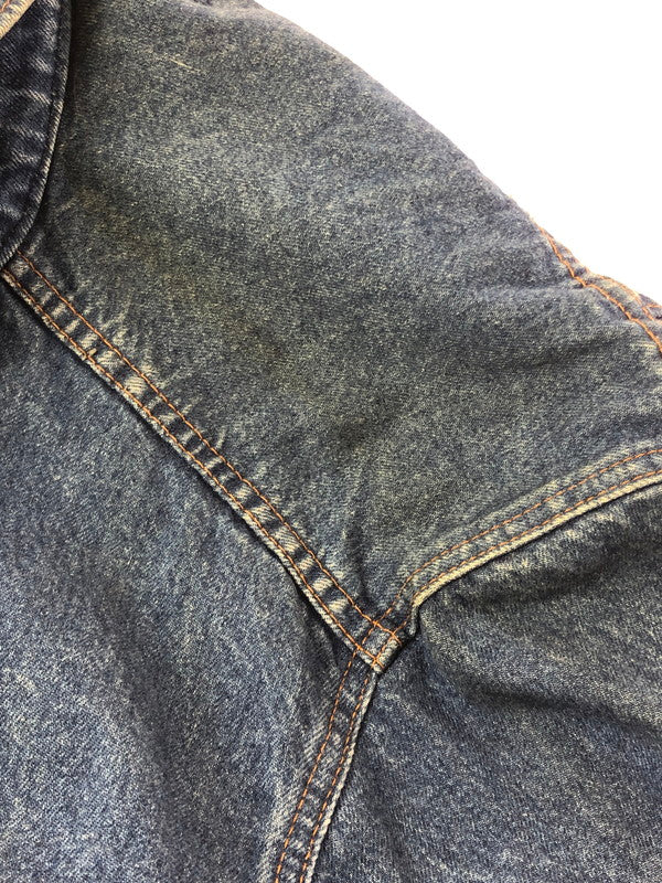 【中古品】【メンズ】 LEVI'S リーバイス 80's DENIM TRACKER JACKET 70649-0217 刻印J02 80年代 デニム トラッカー ジャケット 日本製 ヴィンテージ 146-260926-rt-23-tagh サイズ：M カラー：インディゴ 万代Net店