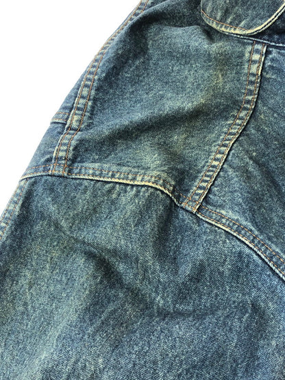 【中古品】【メンズ】 LEVI'S リーバイス 80's DENIM TRACKER JACKET 70649-0217 刻印J02 80年代 デニム トラッカー ジャケット 日本製 ヴィンテージ 146-260926-rt-23-tagh サイズ：M カラー：インディゴ 万代Net店