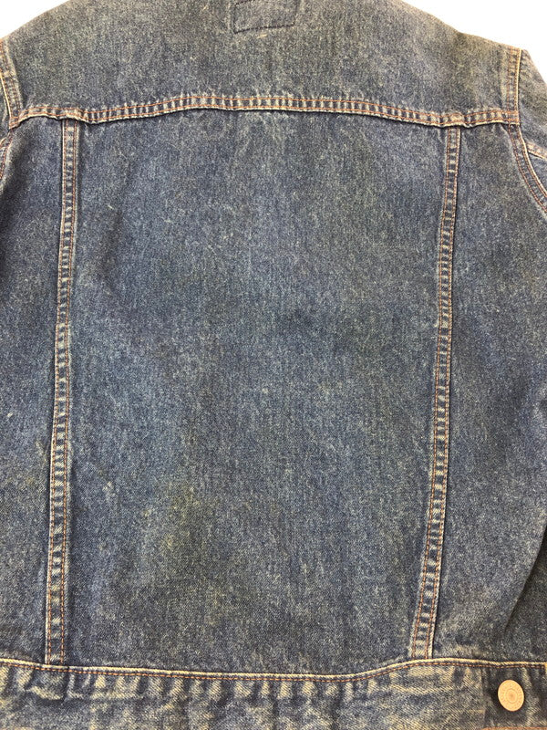 【中古品】【メンズ】 LEVI'S リーバイス 80's DENIM TRACKER JACKET 70649-0217 刻印J02 80年代 デニム トラッカー ジャケット 日本製 ヴィンテージ 146-260926-rt-23-tagh サイズ：M カラー：インディゴ 万代Net店